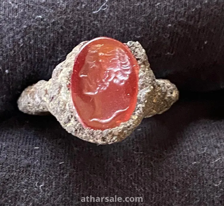A rare ring from the Byzantine era