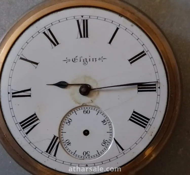 لهواة التميز : تحفة  ساعة جيب من الدهب