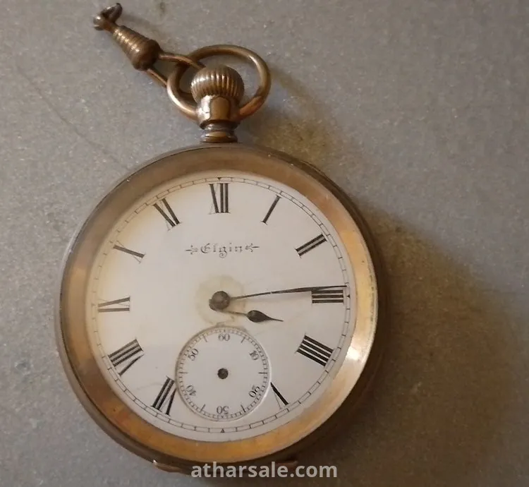 لهواة التميز : تحفة  ساعة جيب من الدهب