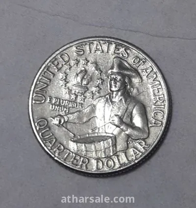 ربع دولار أمريكى قديم جورج واشنطن