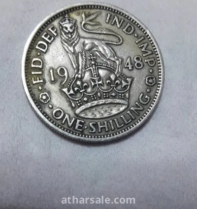 عملة معدنية بريطانية قديمة