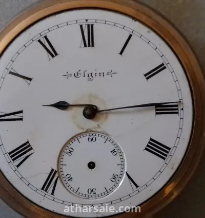 لهواة التميز : تحفة  ساعة جيب من الدهب 3