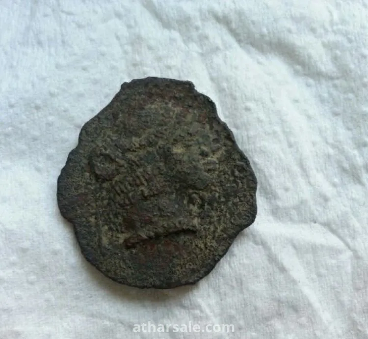 Ancient Greek Neapolis Bronze Coin For Sale