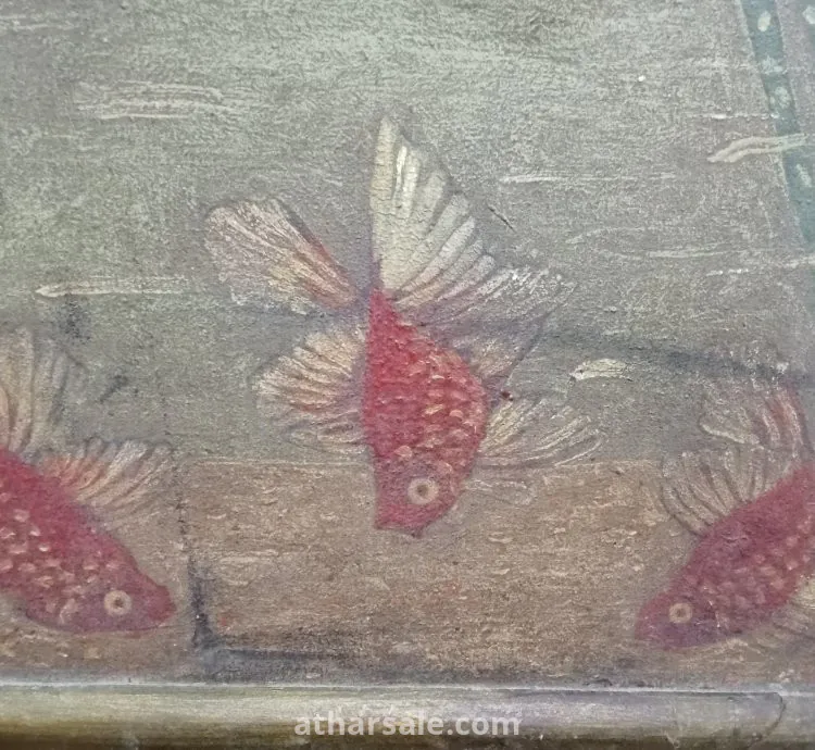 An oil painting over 300 years