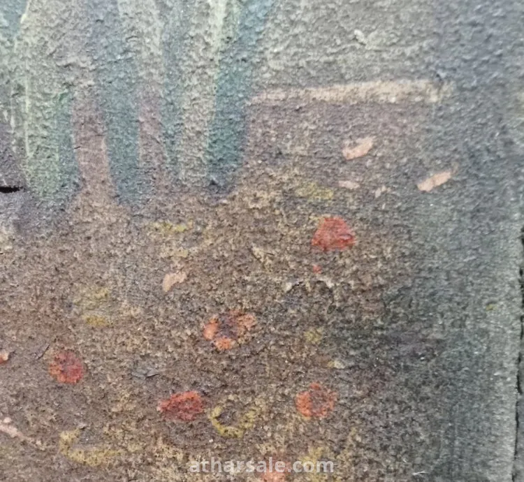 An oil painting over 300 years