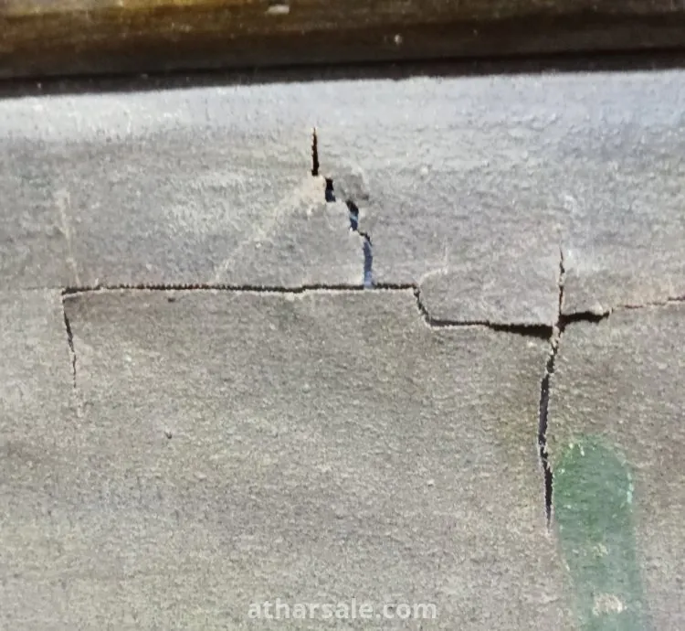 An oil painting over 300 years