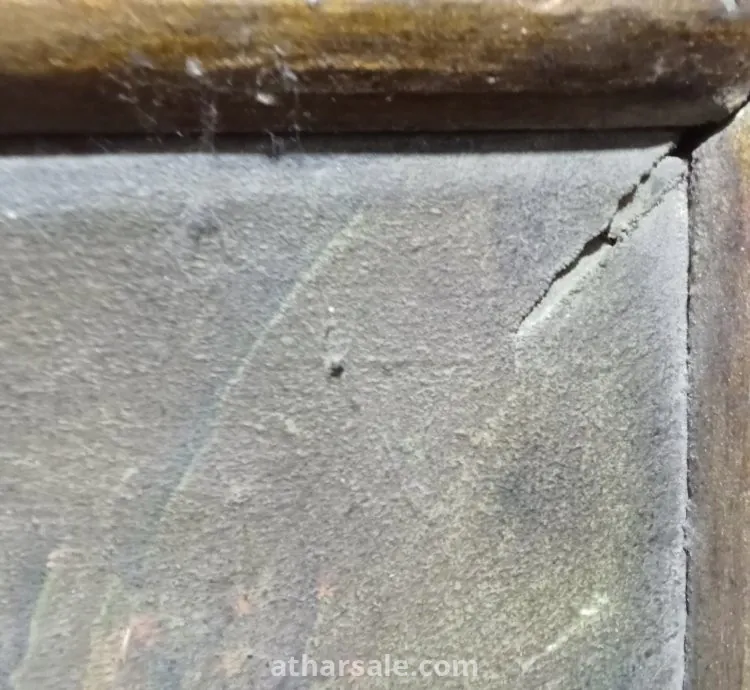 An oil painting over 300 years