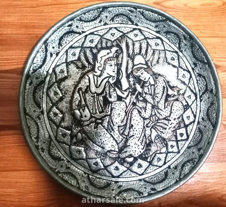 An old and heavy tray heritage