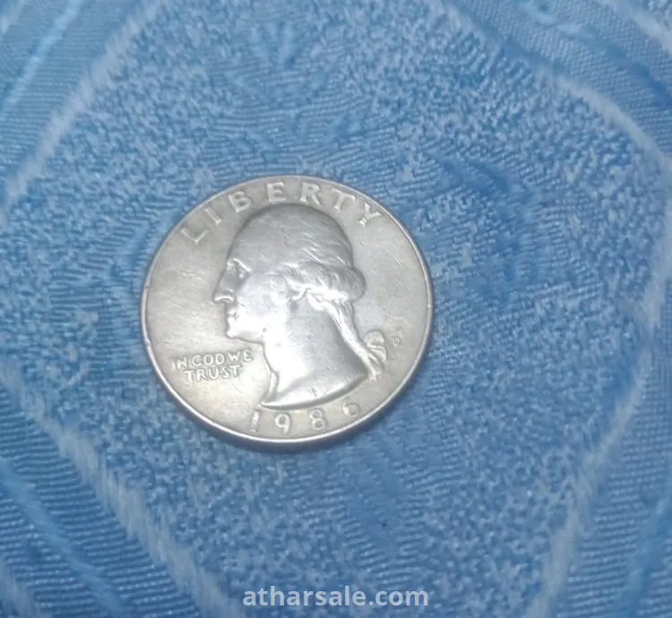 ربع دولار  اصدار عام 1986