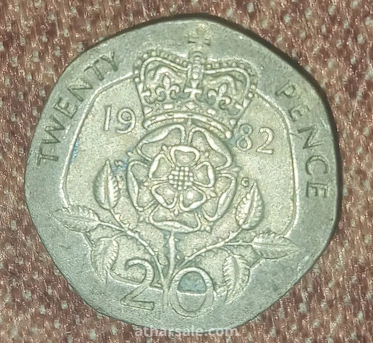 20 بنس للبيع بحالة جيدة 