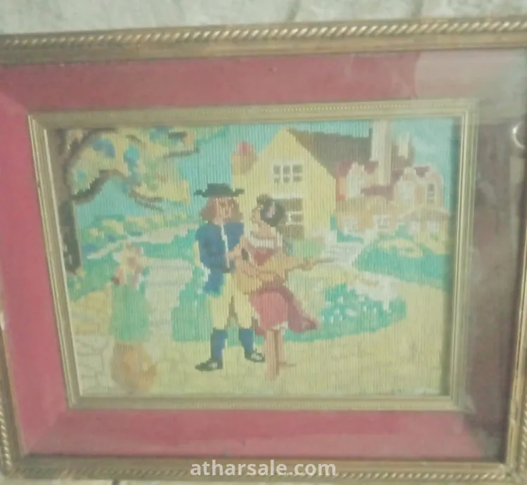 كانافاه  تابلوه هاند ميد  روميو وجولبت  قديم