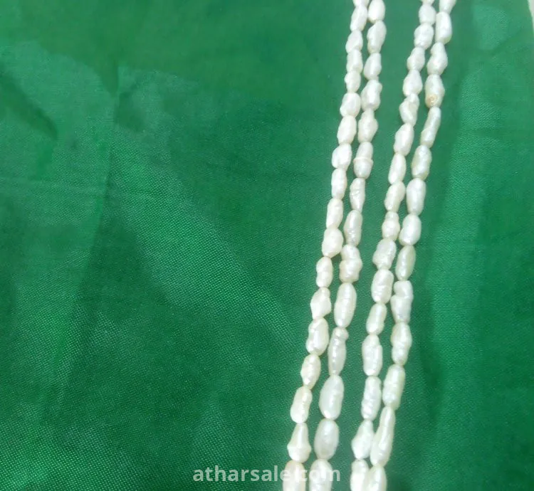 Natural loose pearl necklace weighing 5.630