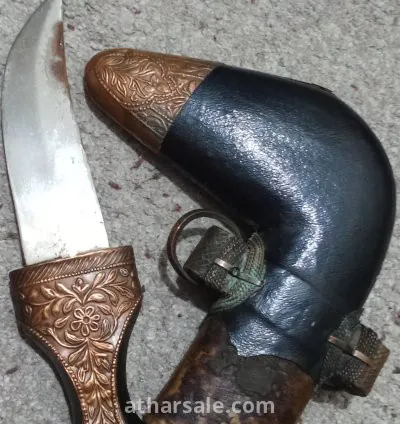 An old Yemeni dagger, entirely handmade