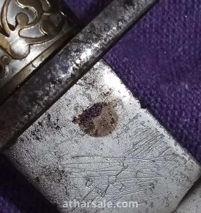 سيف فرنسي ملكي قديم مختوم 14