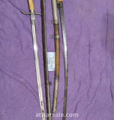 سيف فرنسي ملكي قديم مختوم 7