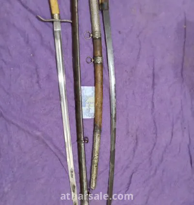 An ancient French royal sword, stamped