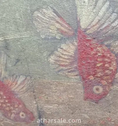 An oil painting over 300 years