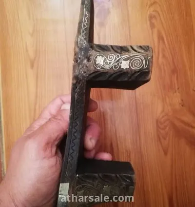 An old and heavy tray  with high silver plating. 9