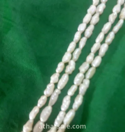 Natural loose pearl necklace weighing 5.630 3