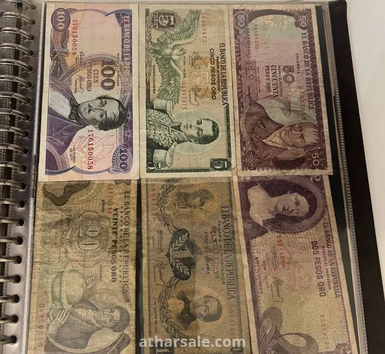 عملات نقدية ورقية قديمة