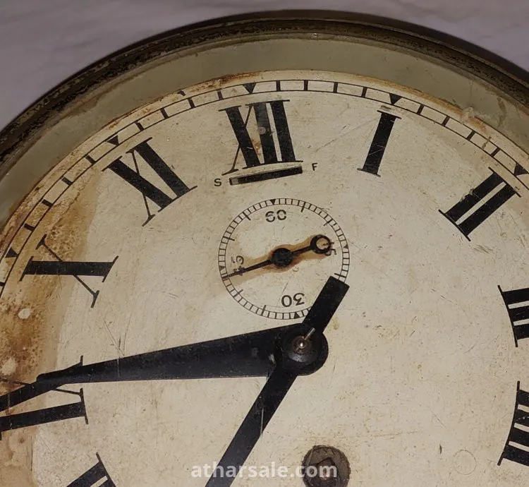 ساعة سفينة إنجليزية نادرة نحاسية عمرها مالايقل عن ٢٧٠ سنة