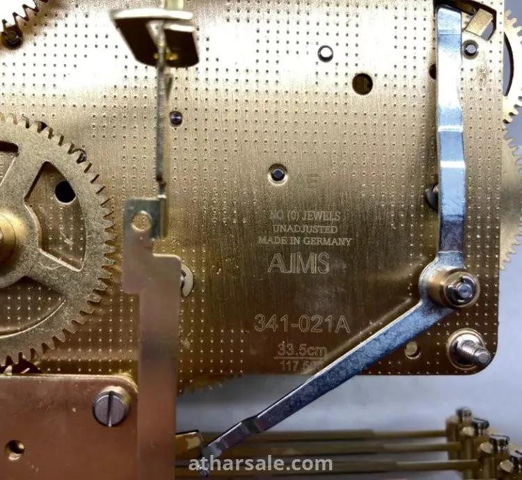 Only the clock mechanism without the wall case