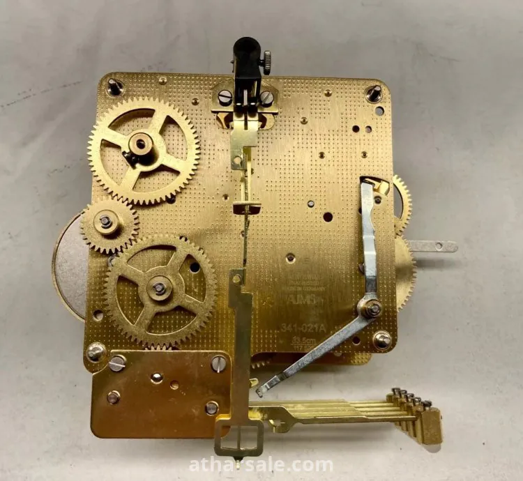 Only the clock mechanism without the wall case