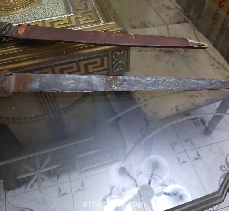 Antique decorative swords, over 35 years old