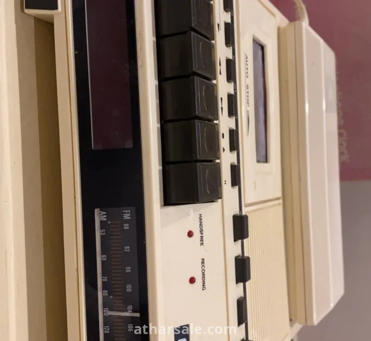 تلفون وكاسيت وراديو