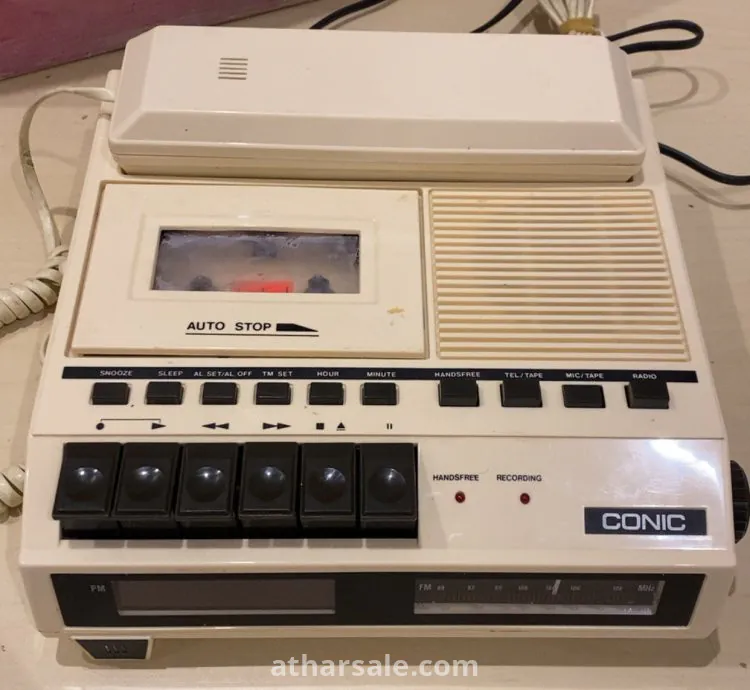 تلفون وكاسيت وراديو