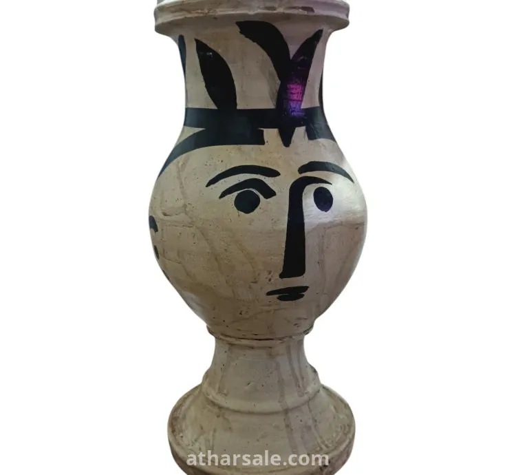 Chouette, Picasso, Pitcher, Design, 1950's, Ceramic, Black and white, Animal