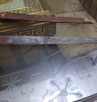 Antique decorative swords, over 35 years old