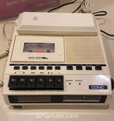 تلفون وكاسيت وراديو
