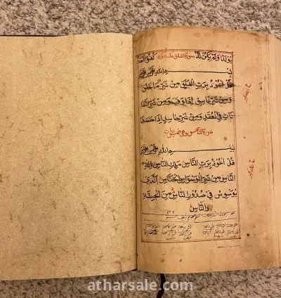 نسخة من القرآن الكريم مخطوط يدوي يوجد وثيقة تقييم معتمدة في الصور المرفقة 8