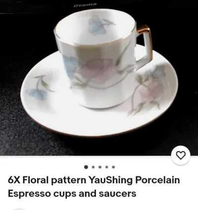 طقم قهوة انتيك من سنه ١٩٤٦ 3