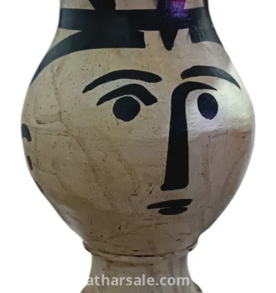 Chouette, Picasso, Pitcher, Design, 1950's, Ceramic, Black and white, Animal