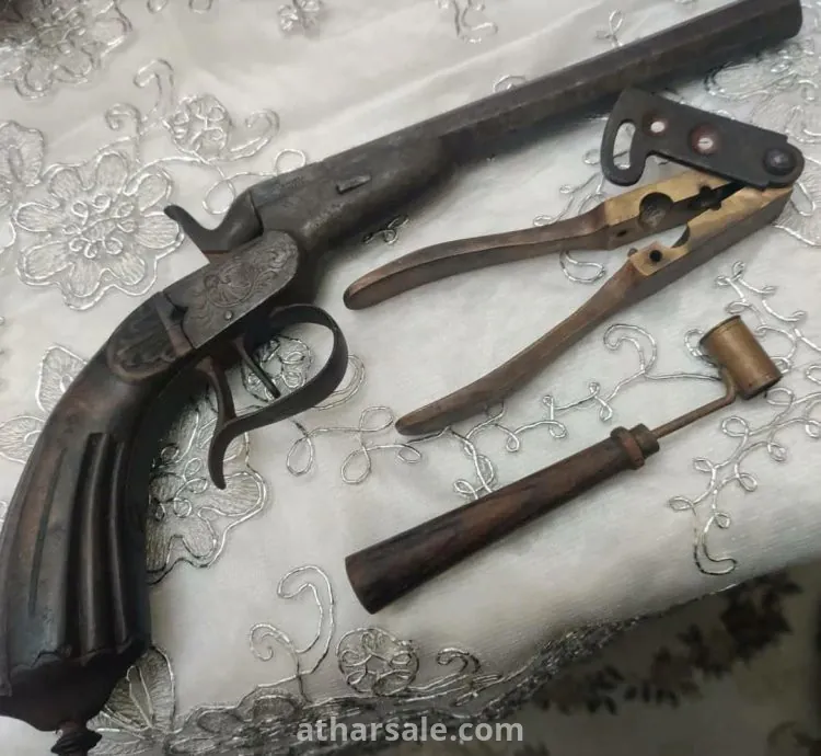 قطعة سلاح نادرة من عهد الدولة العثمانية