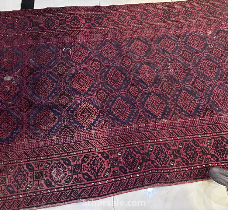 An old antique Roman-style rug (Zel carpet)