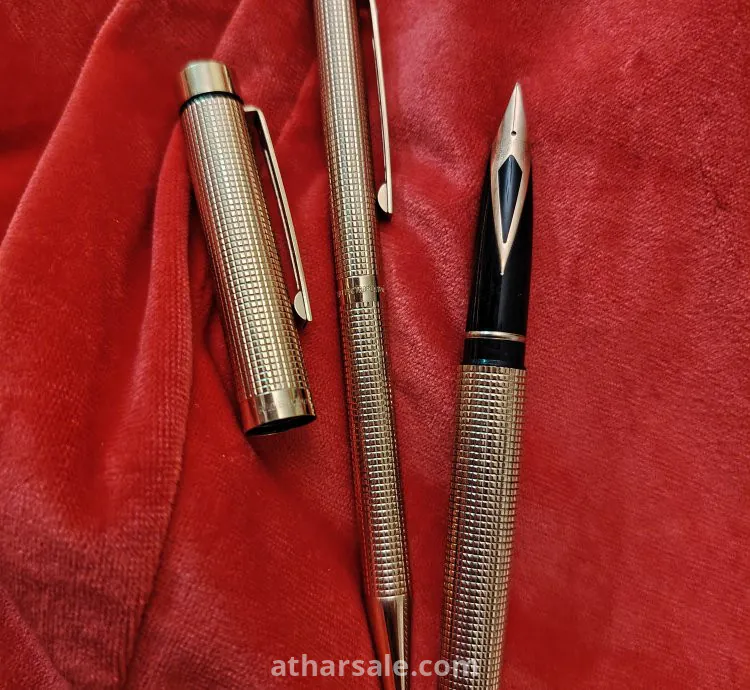 طقم أقلام شيفر ذهب أصلية