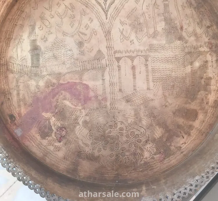 صواني نحاسية قديم