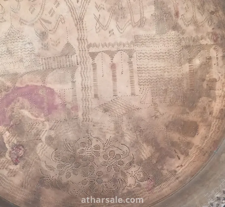 صواني نحاسية قديم