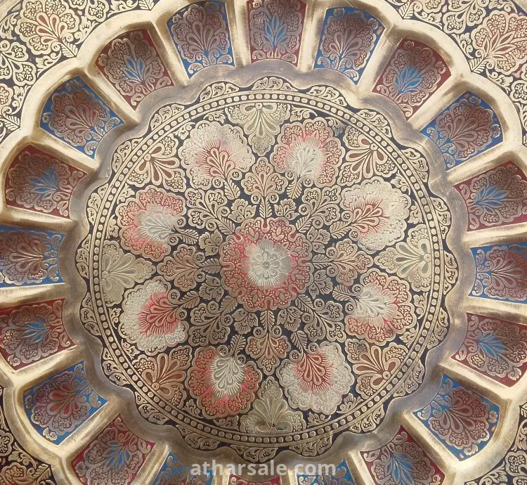 صينيات نحاسية بلمسات مغربية تقليدية عريقة