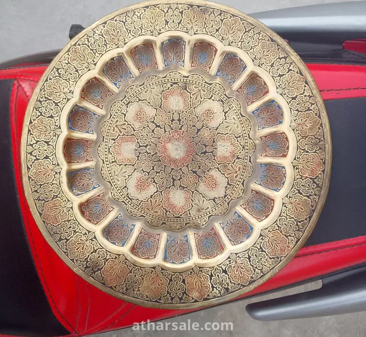 صينيات نحاسية بلمسات مغربية تقليدية عريقة