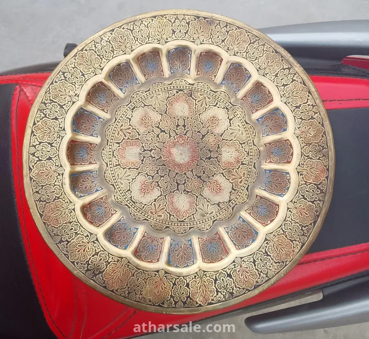 صينيات نحاسية بلمسات مغربية تقليدية عريقة