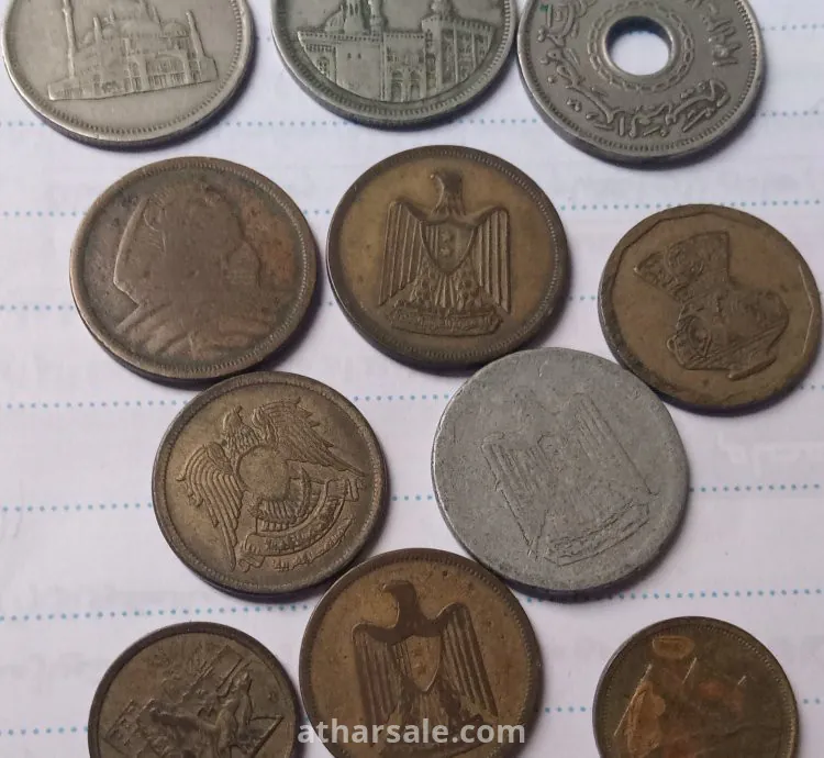 عملات مصريه قديمه ونادره
