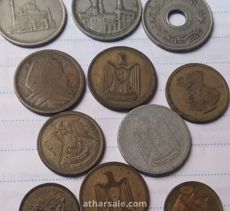 عملات مصريه قديمه ونادره