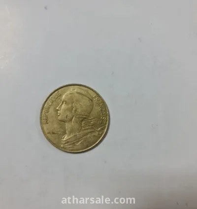 عملة نادرة 20 سنت فرنسي