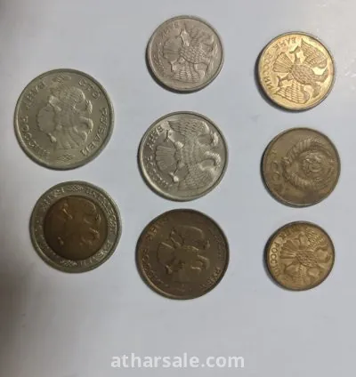 مجموعة كاملة من العملات الروسية القديمة