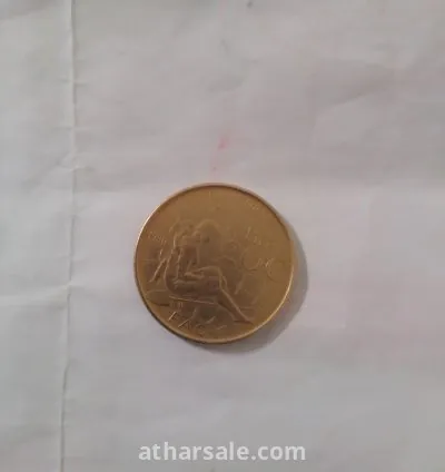 عملة معدنية ايطاليا 200   lire   1980