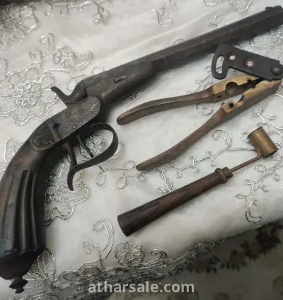 قطعة سلاح نادرة من عهد الدولة العثمانية